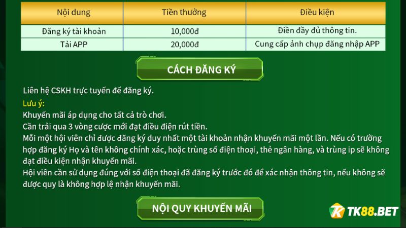 Cách tham gia Khuyến mãi 30.000Đ cho game thủ mới tại hb88