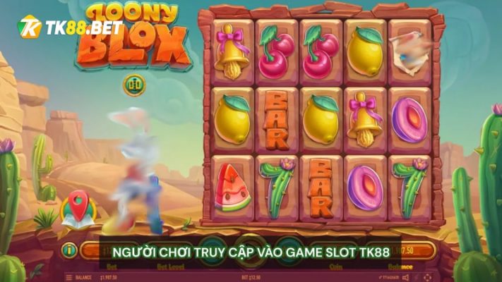 Người chơi truy cập vào Game Slot HB88